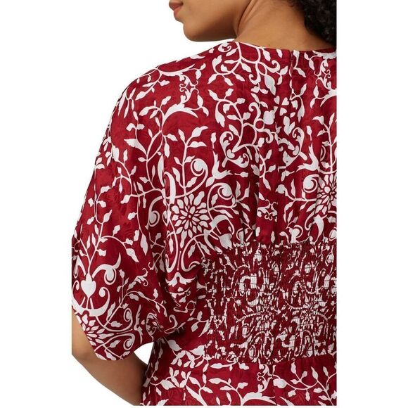 The Kooples
Red Printed Puff Sleeve Dress 💝 - Picture 4 of 14